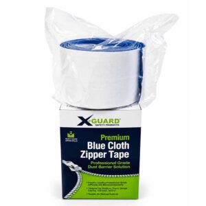 Blue Cloth Zipper