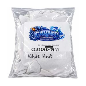 White Knit Rags